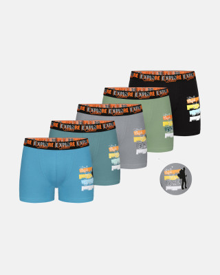 Donella Jungen-Boxershorts aus Baumwolle, 5er-Pack 8371PB41