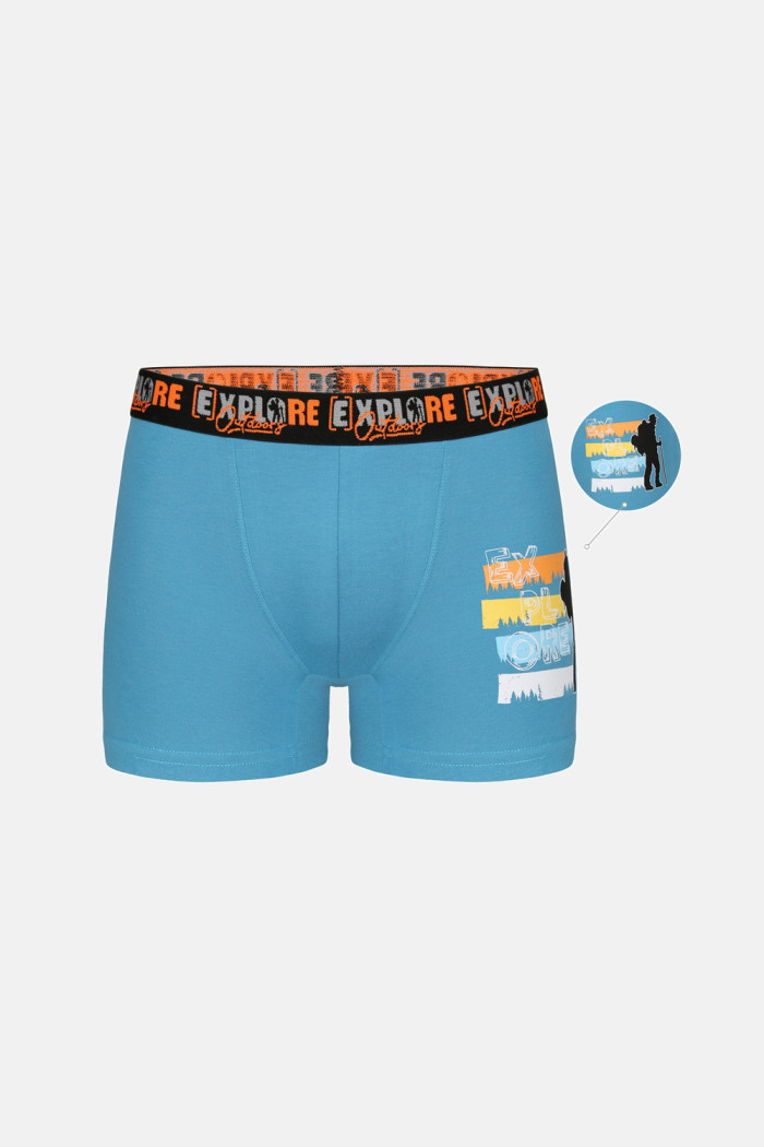Donella Jungen-Boxershorts aus Baumwolle, 5er-Pack 8371PB41