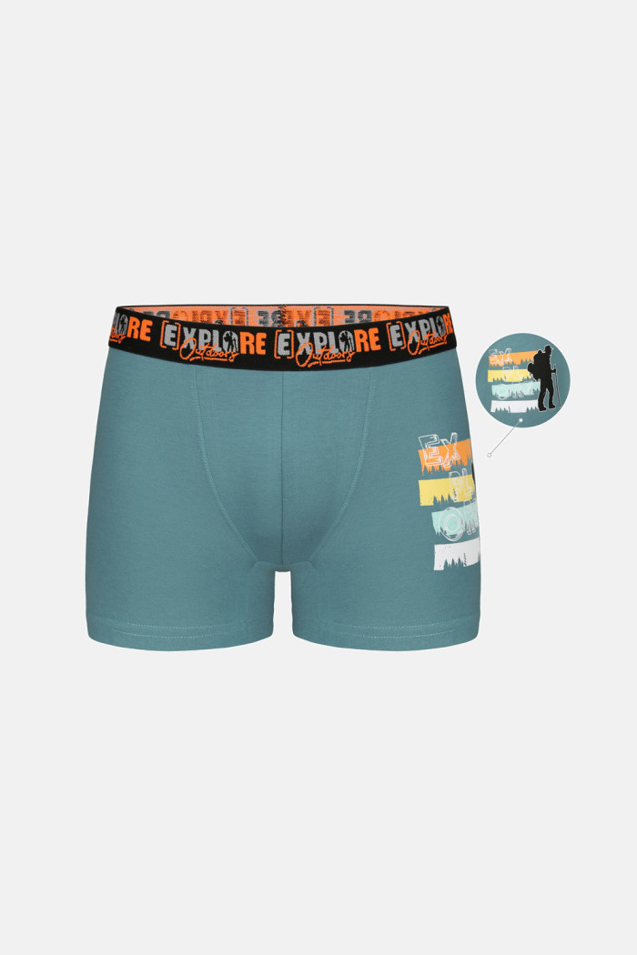 Donella Jungen-Boxershorts aus Baumwolle, 5er-Pack 8371PB41