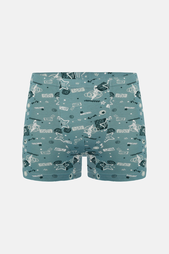 Donella Jugend-Boxershorts für Jungen aus Baumwolle, 5er-Pack 858124