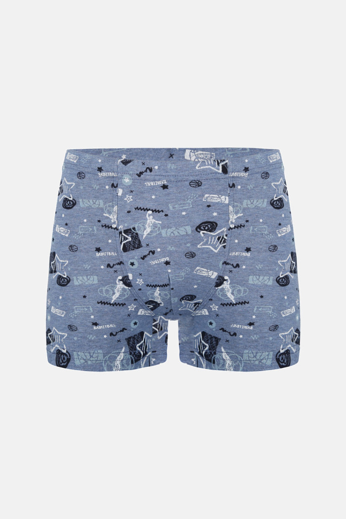 Donella Jugend-Boxershorts für Jungen aus Baumwolle, 5er-Pack 858124