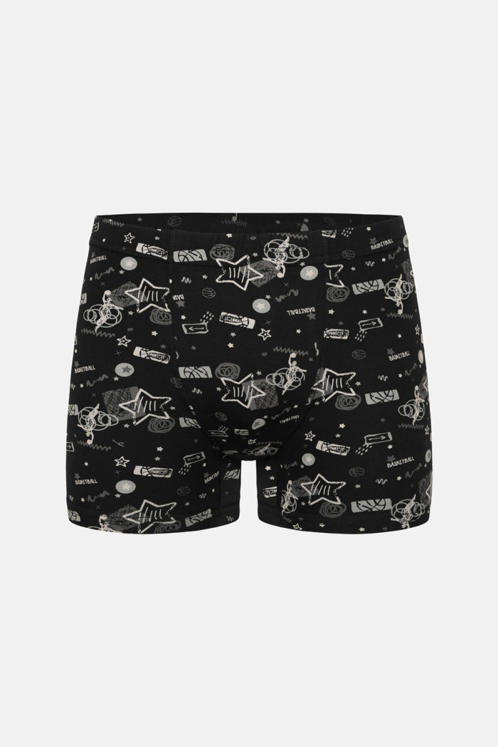 Donella Jugend-Boxershorts für Jungen aus Baumwolle, 5er-Pack 858124