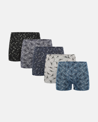 Donella Jungen-Boxershorts aus Baumwolle, 5er-Pack 858130