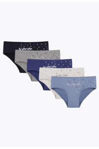 Donella Mädchen-Slips 5er-Pack 5071PB255