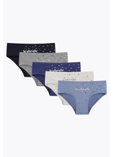 Donella Girls' Briefs 5 Pack 5071PB255