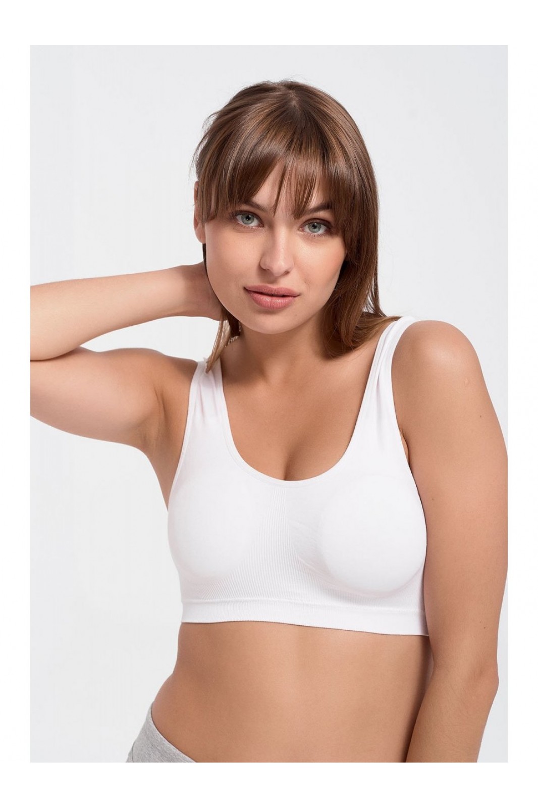 Sports bra PRETTY BRA White