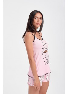 Womens pajamas MISS RODI COFFEE LOVER Summer 2021