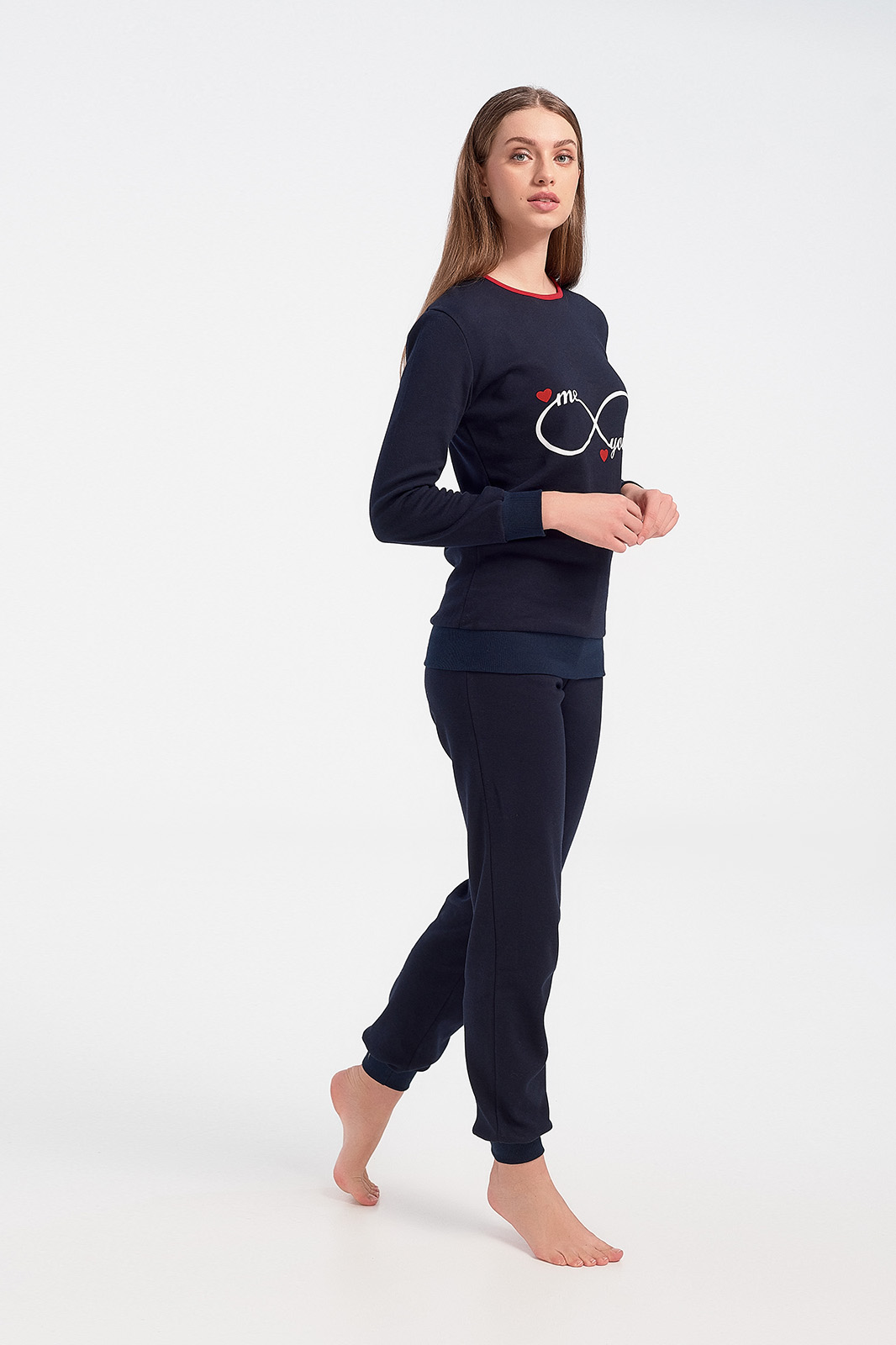 Womens pajamas MISS RODI INFINITY Navy