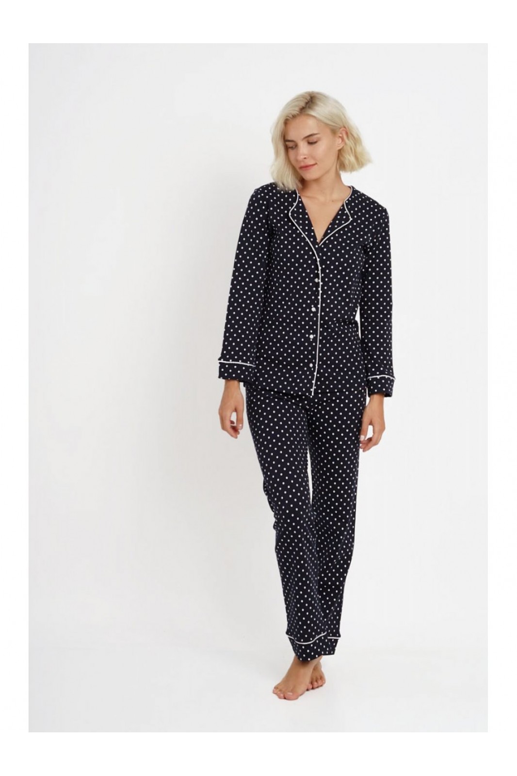 Womens Pajamas MISS RODI polka dots 3650