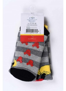 Kids sock Mickey Grey