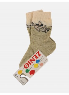 Kids socks for Boy Olive green ZENITH