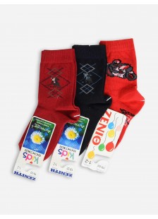 Kids socks for boys ZENITH - OFFER Multicolor 3Pair Combo 1