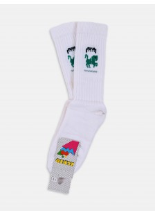 Kids Sports Socks for Boy ZENITH Green Horse