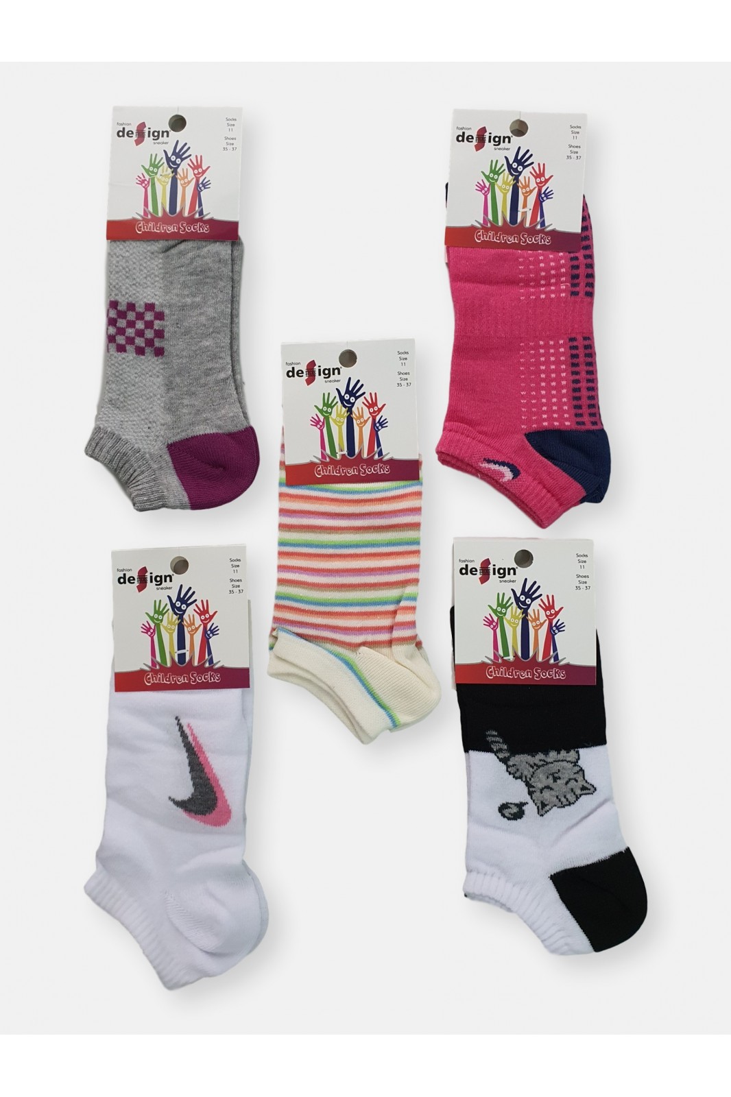 Socks for girl Design 5 Pair Summer 2021