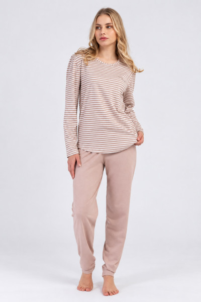 VIENETTA 604047 Women's Cotton Winter Pyjama Set